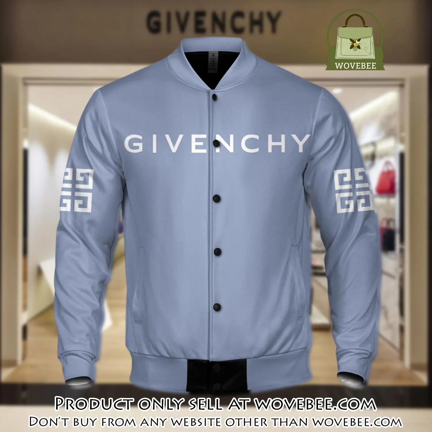 Luxury givenchy varsity premium baseball jacket bjv1057 wvb0751040